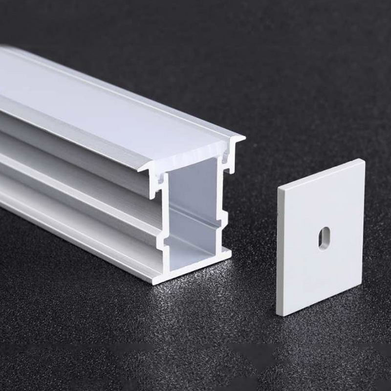 Exterior In Ground Recessed Path Lights LED Channel Flanged